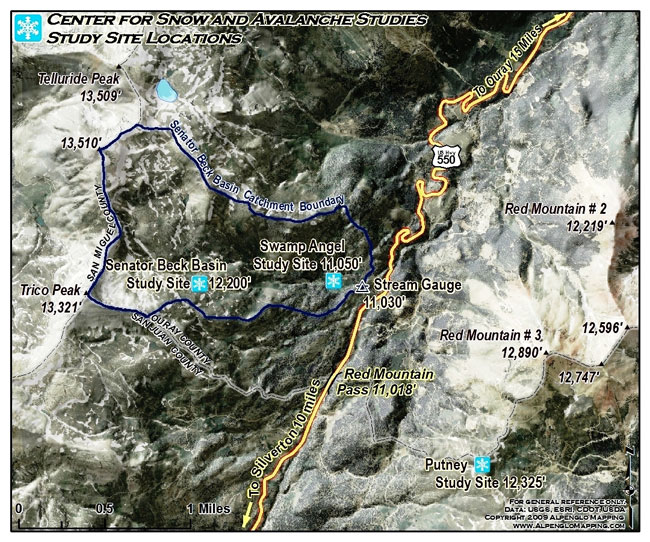 Real Time Data Site Locations