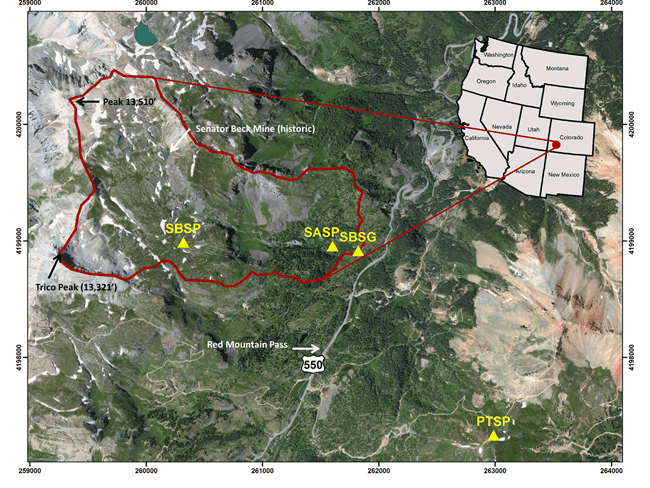 Overview of Senator Beck Basin Study Area